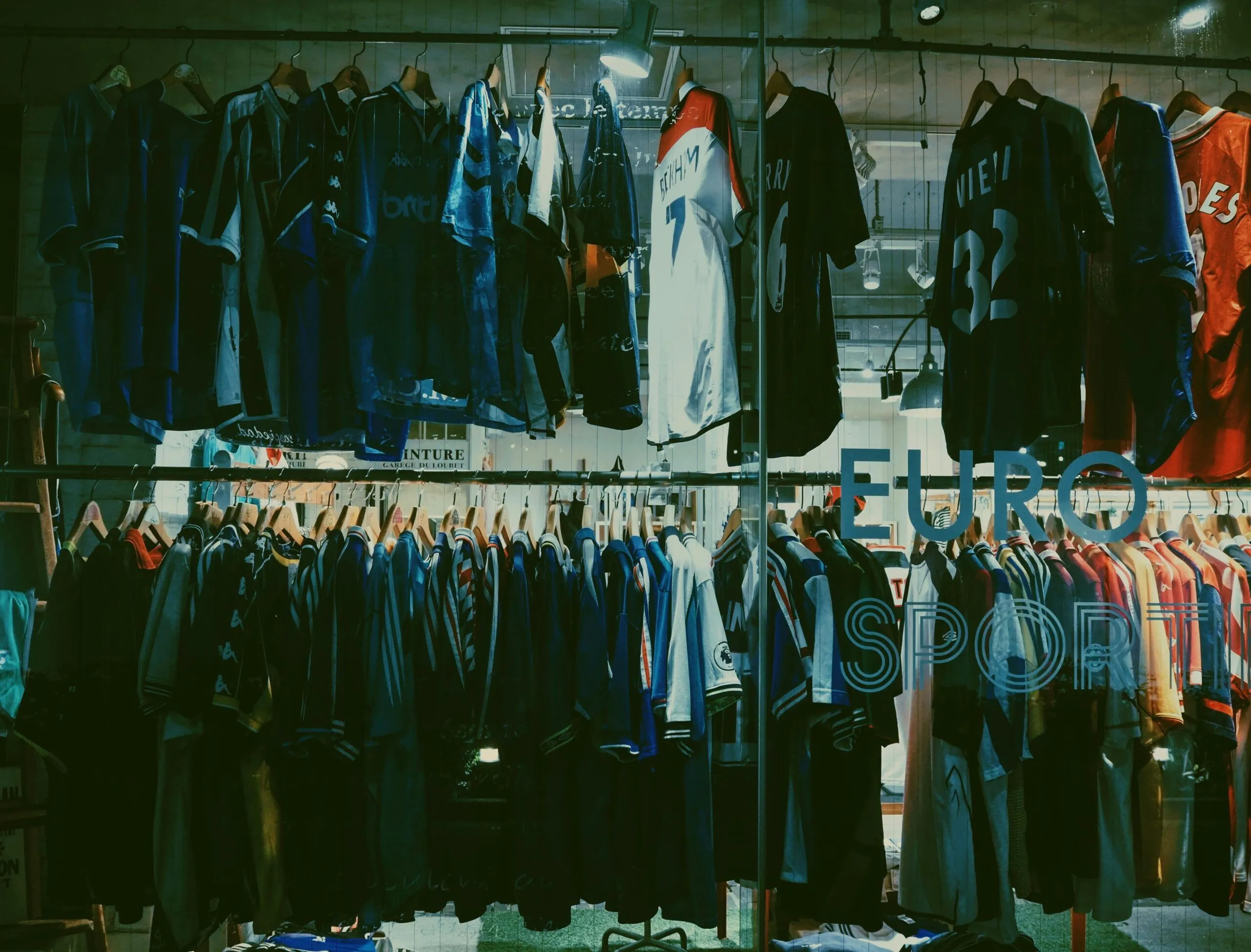 Store return clothing sorted for wholesale resale and liquidation distribution.